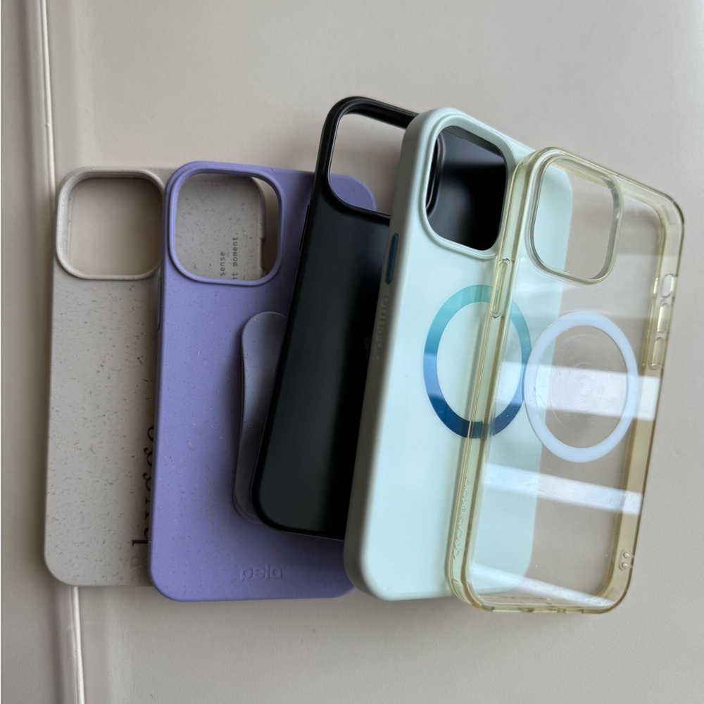 Loopy and Pela iPhone 13 Pro Max phone cases